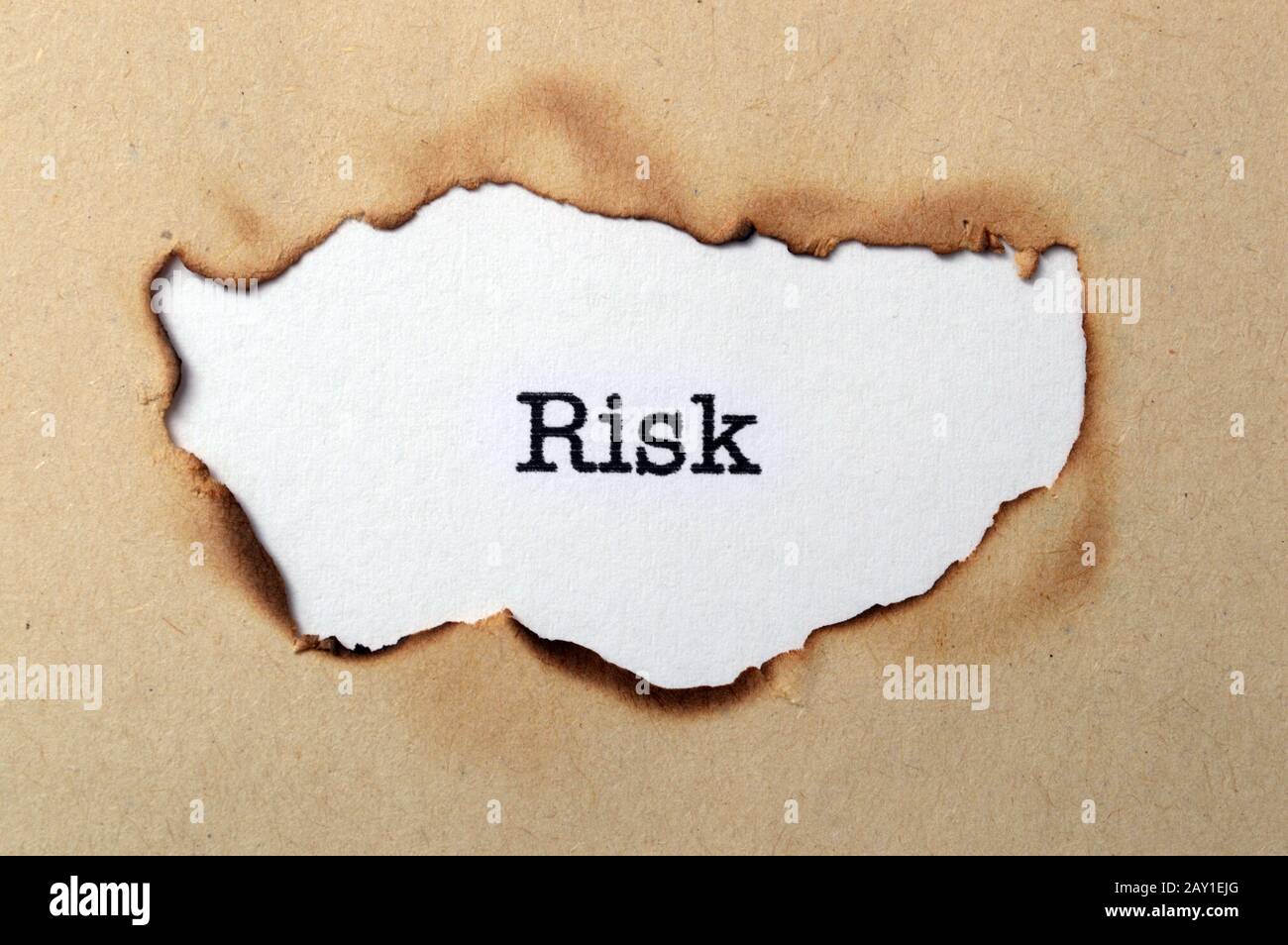 Risk-Konzept Stockfoto