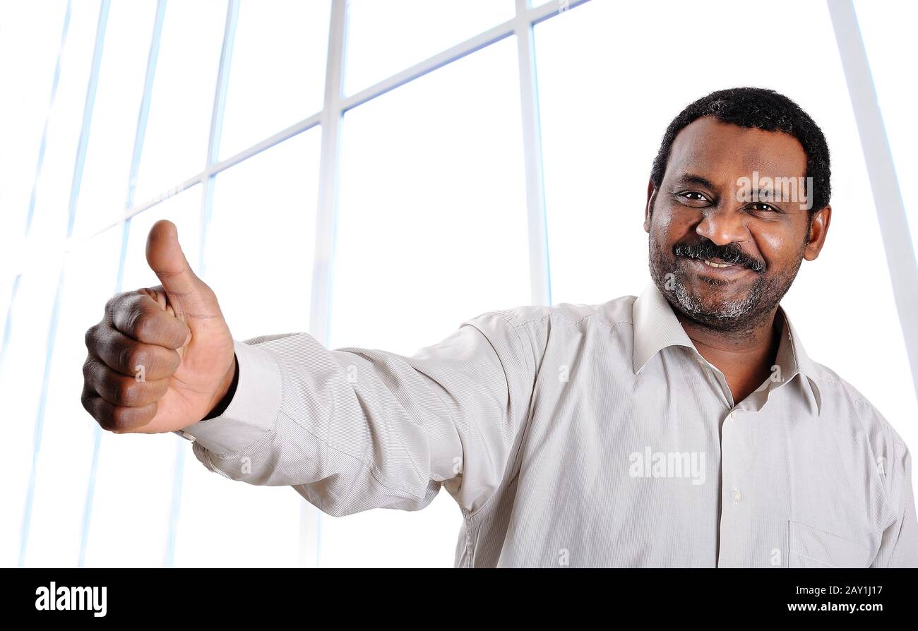 Afrikanischer Mann Stockfoto