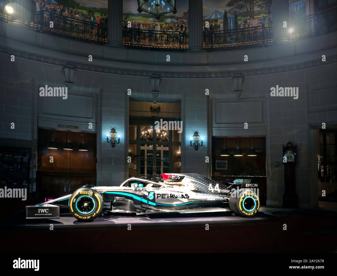 Mercedes-Benz AMG F1 Auto 2020 Stockfoto