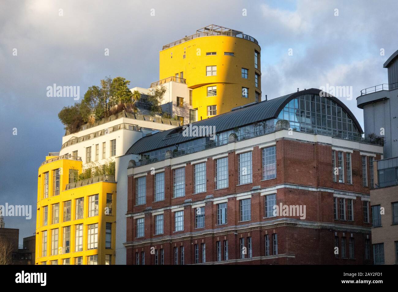 Harry Handelsman's Manhattan Loft Gardens, Hopton Street, Bankside, London, Großbritannien Stockfoto