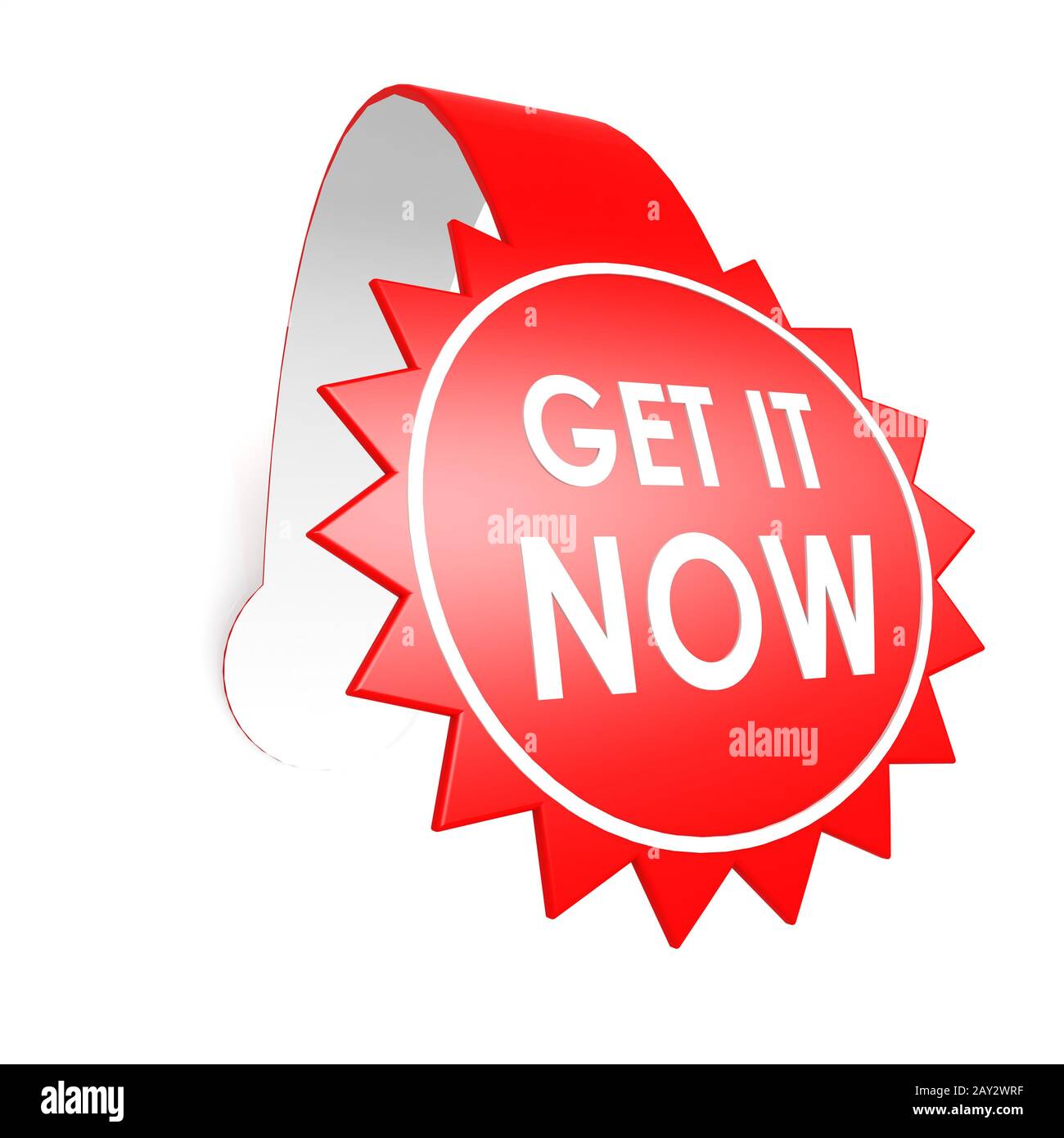 Sie bekommen jetzt Star Stockfoto