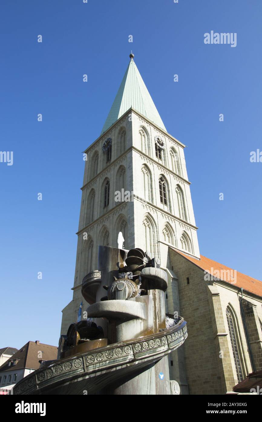 Paulus-Kirche in Hamm, Deutschland Stockfoto