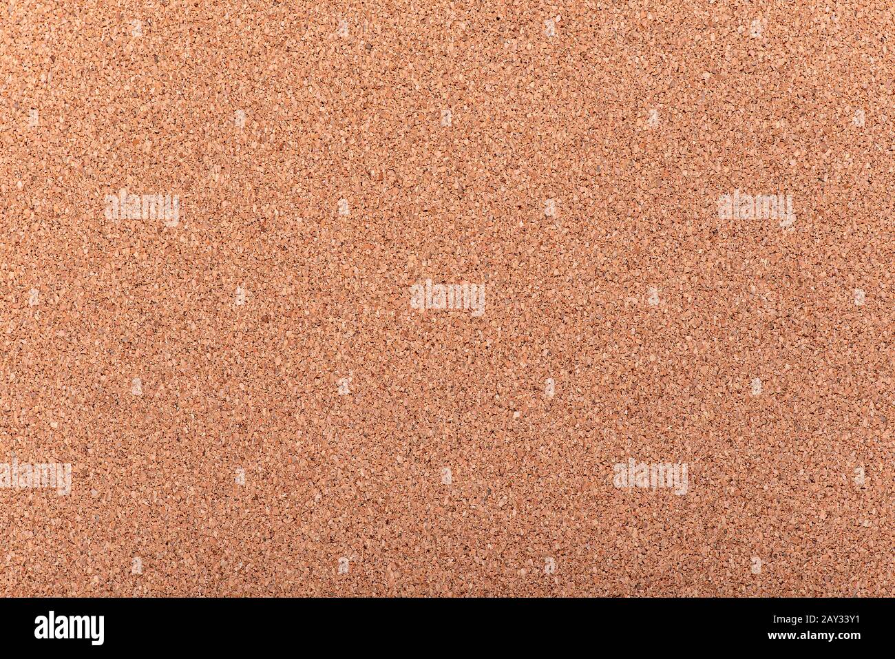Nahaufnahme der leeren Cork-Platine als Hintergrund oder Textur Stockfoto