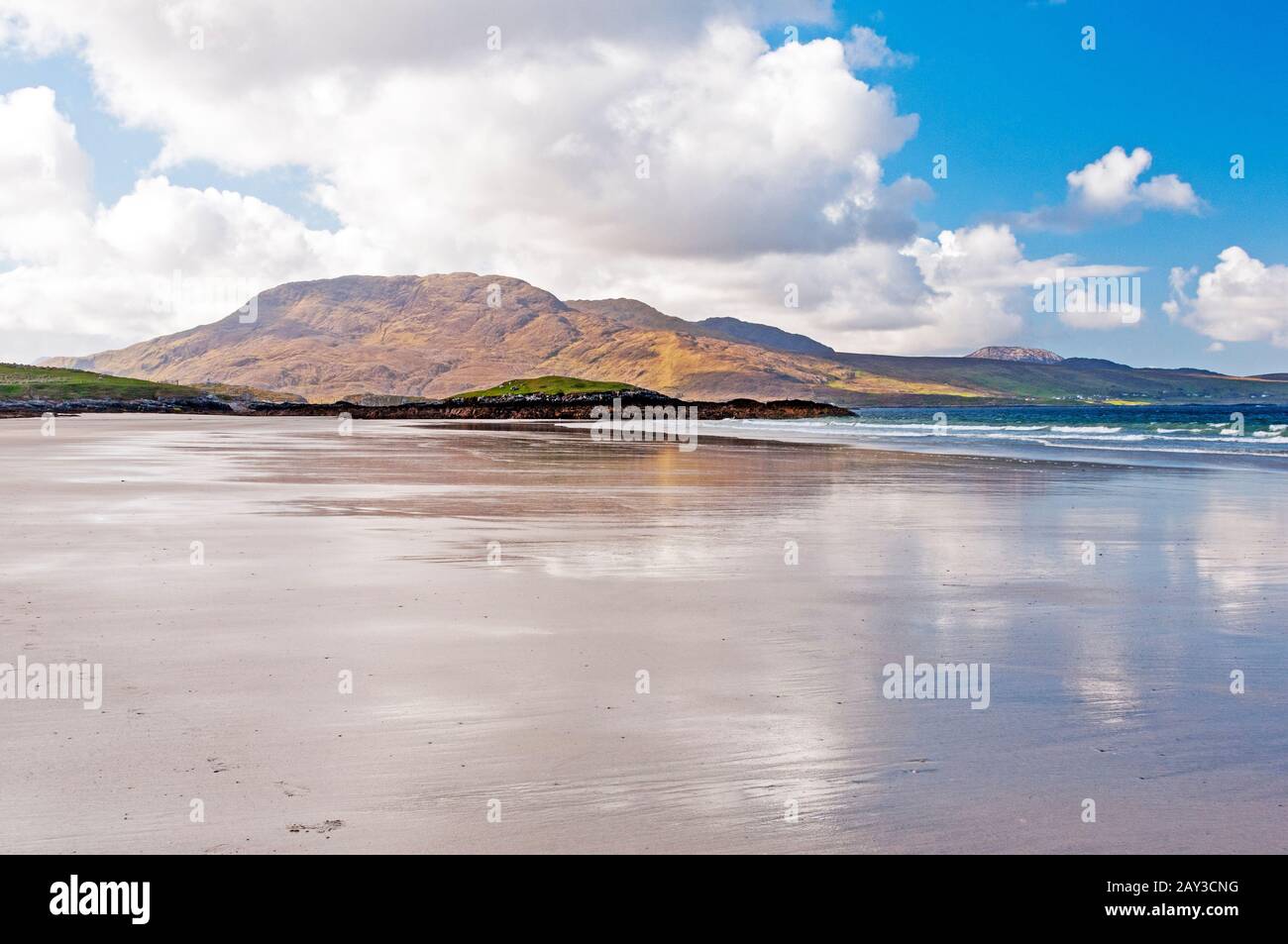 Silver Strand, County Mayo, Irland Stockfoto