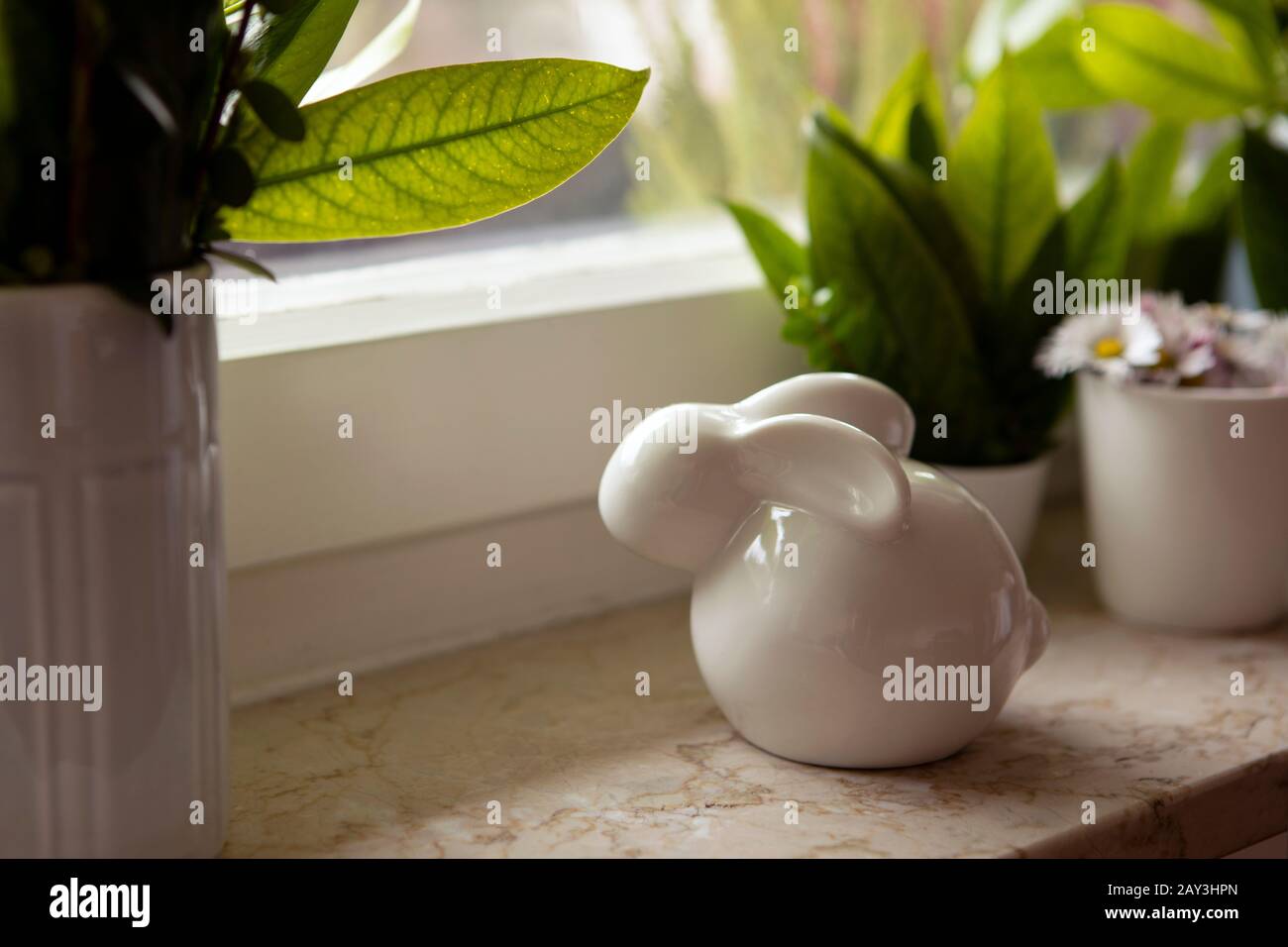 Fensterbrett Dekor Ostern Stockfotos und -bilder Kaufen - Alamy