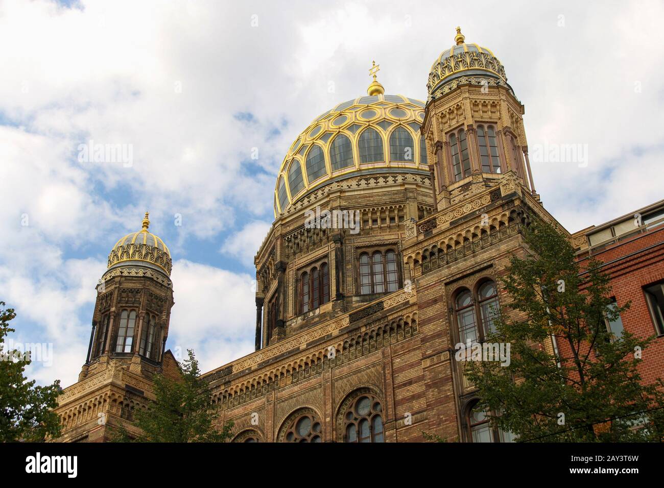 Berlin, Deutschland. September 2018. Blick auf die neue Synagoge an der Oranienburger Straße in Berlin. Kredit: Stephan Schulz / dpa-Zentralbild / ZB / dpa / Alamy Live News Stockfoto