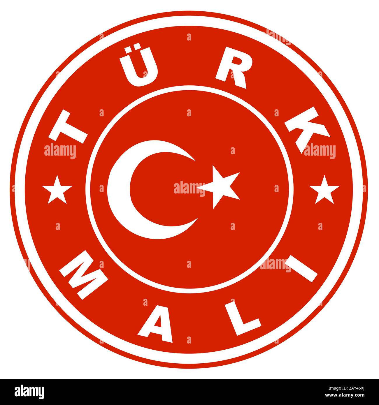 Türk mali Stockfoto
