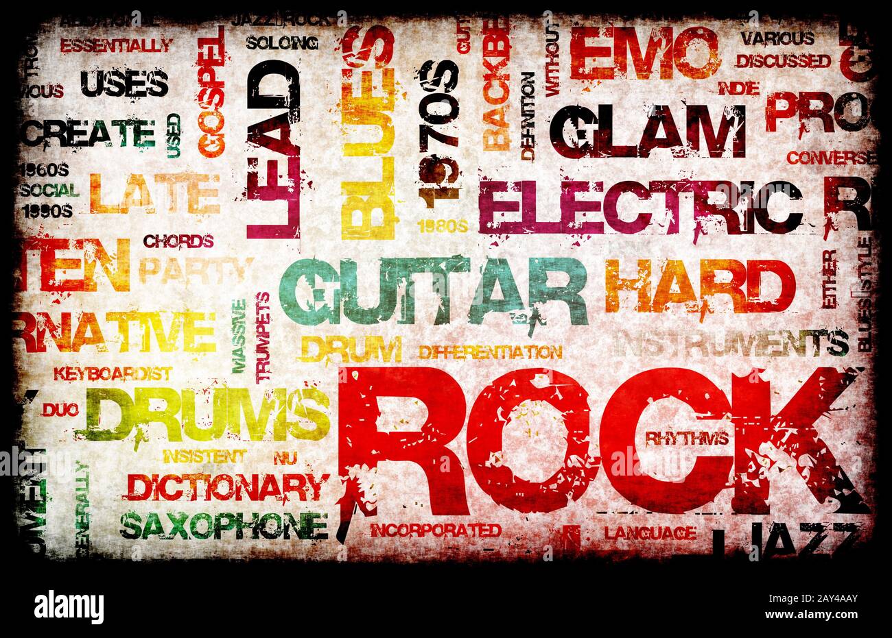 Rock-Musik Stockfoto