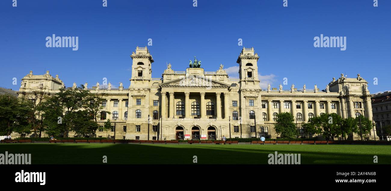 Budapest Museum für Völkerkunde Stockfoto