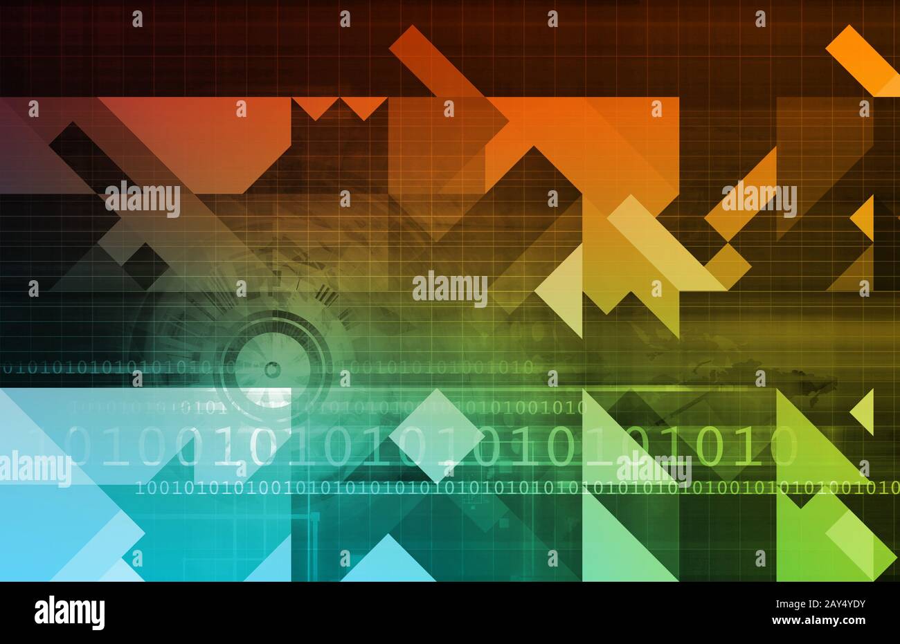 Business Intelligence Abstract Stockfoto