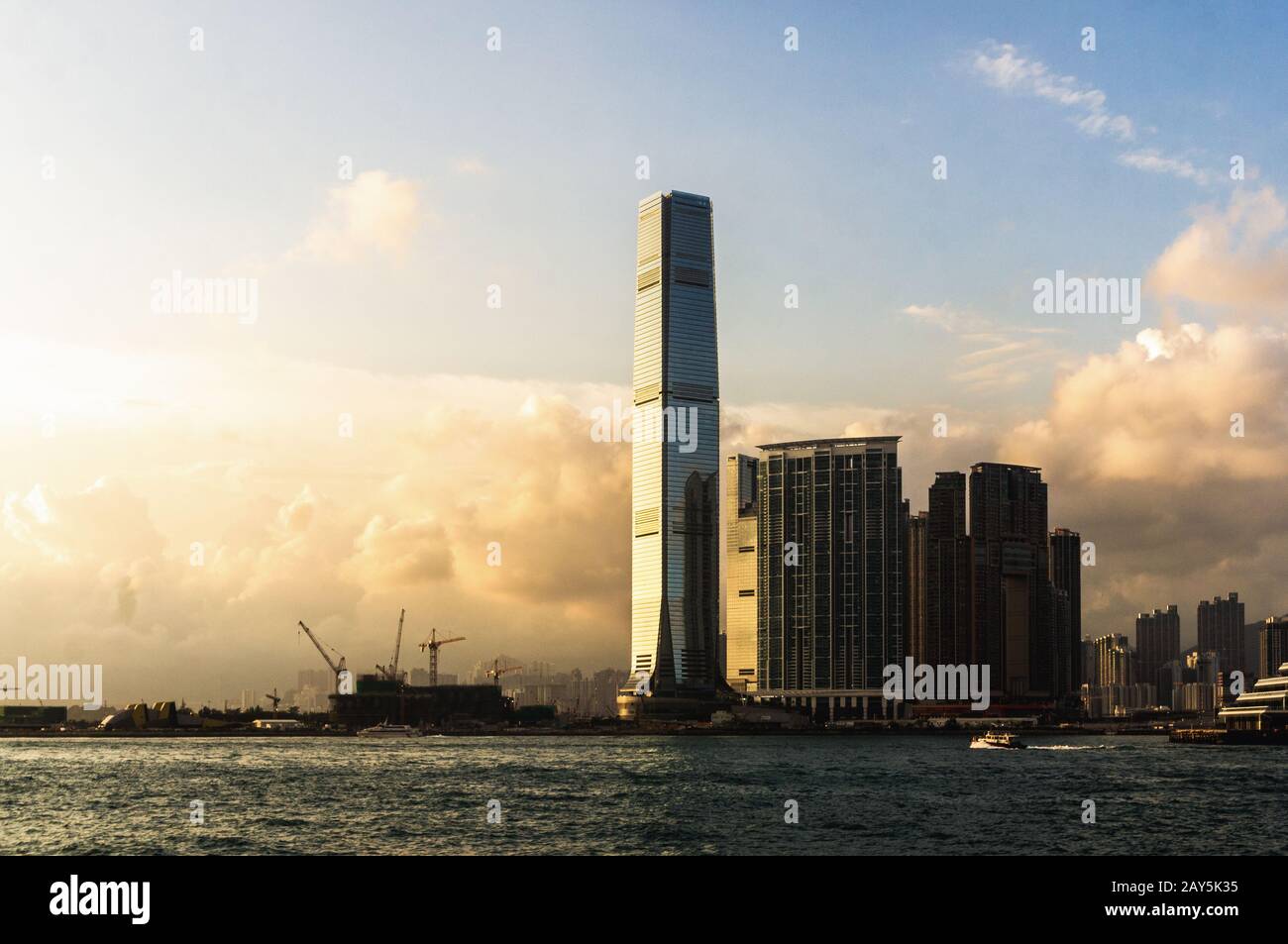 International Commerce Center, Hongkong Stockfoto