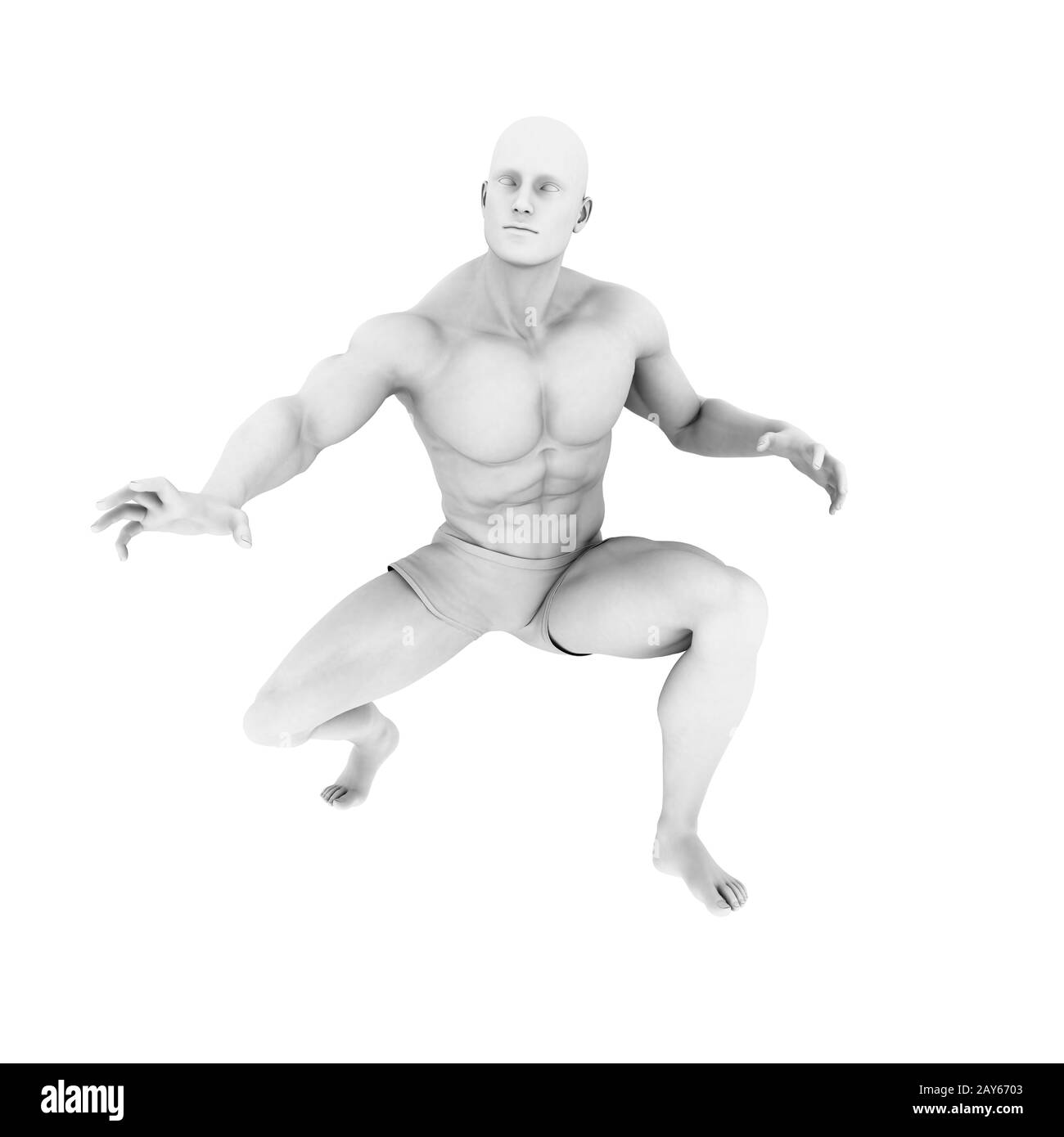 Superhelden darstellen Stockfoto