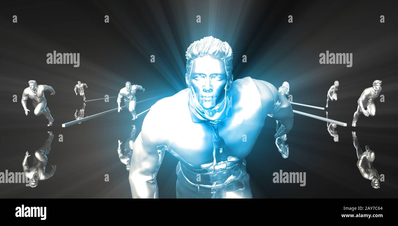 Gewinnende Strategie Stockfoto