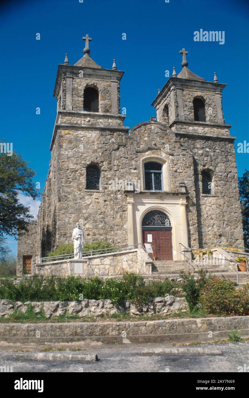 Boerne, Texas: Katholische Kirche beteiligt an Wahrzeichen Religionsfreiheit US Supreme Court Fall, St. Peter der Apostel. ©Bob Daemmrich Stockfoto