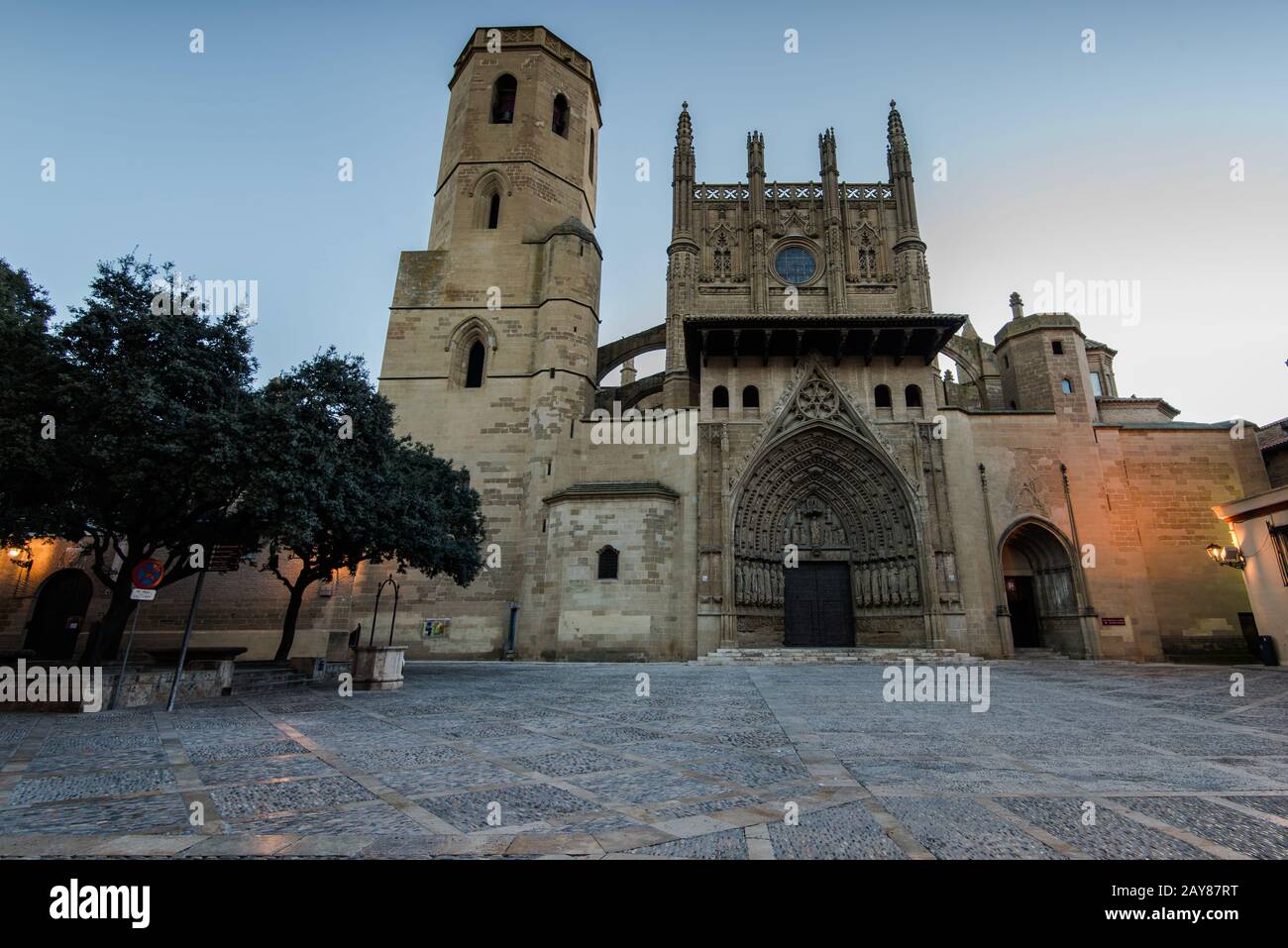 Kloster San Pedro el Viejo in Huesca, Spanien Stockfoto