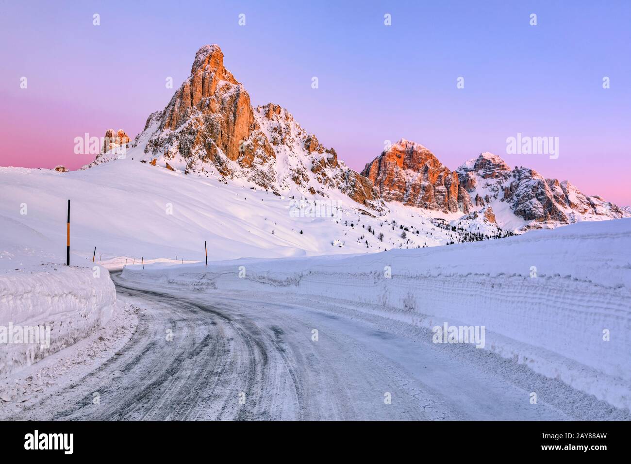 Passo di Giau, Veneto, Dolomiten, Italien, Europa Stockfoto