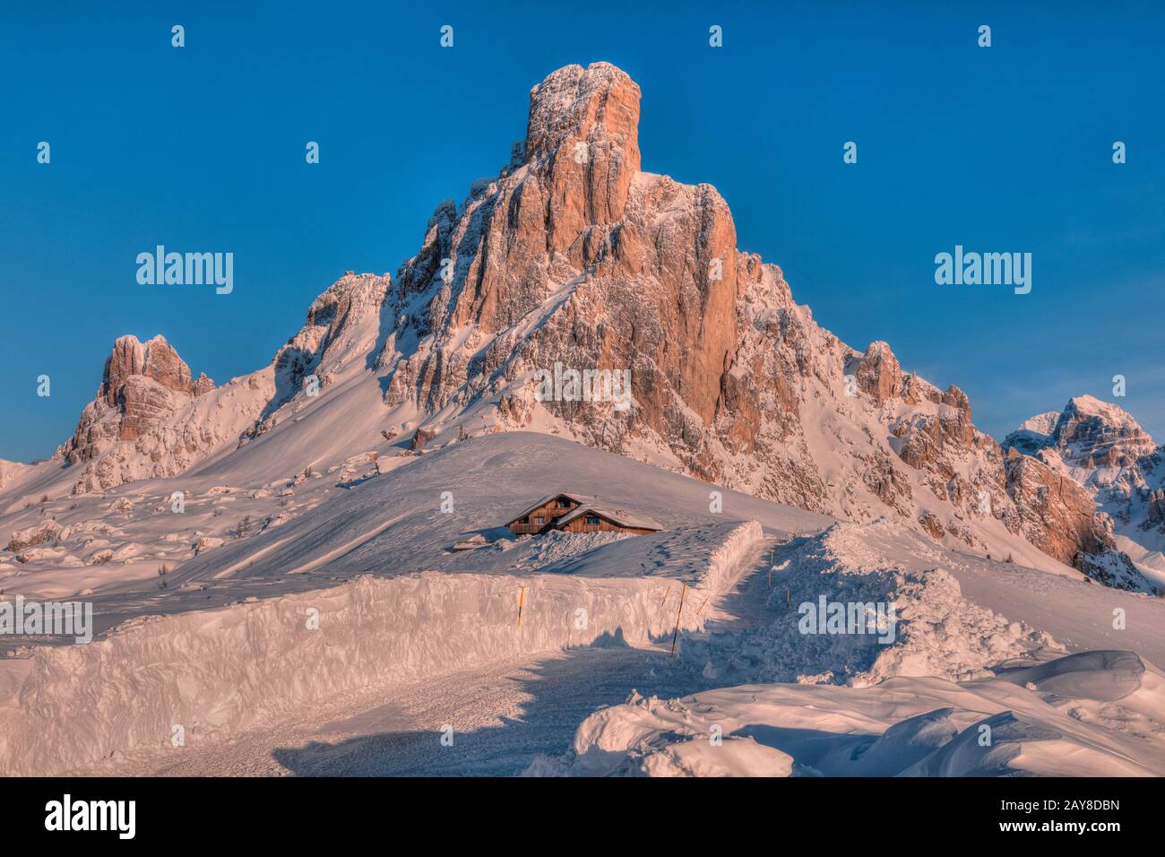 Passo di Giau, Veneto, Dolomiten, Italien, Europa Stockfoto