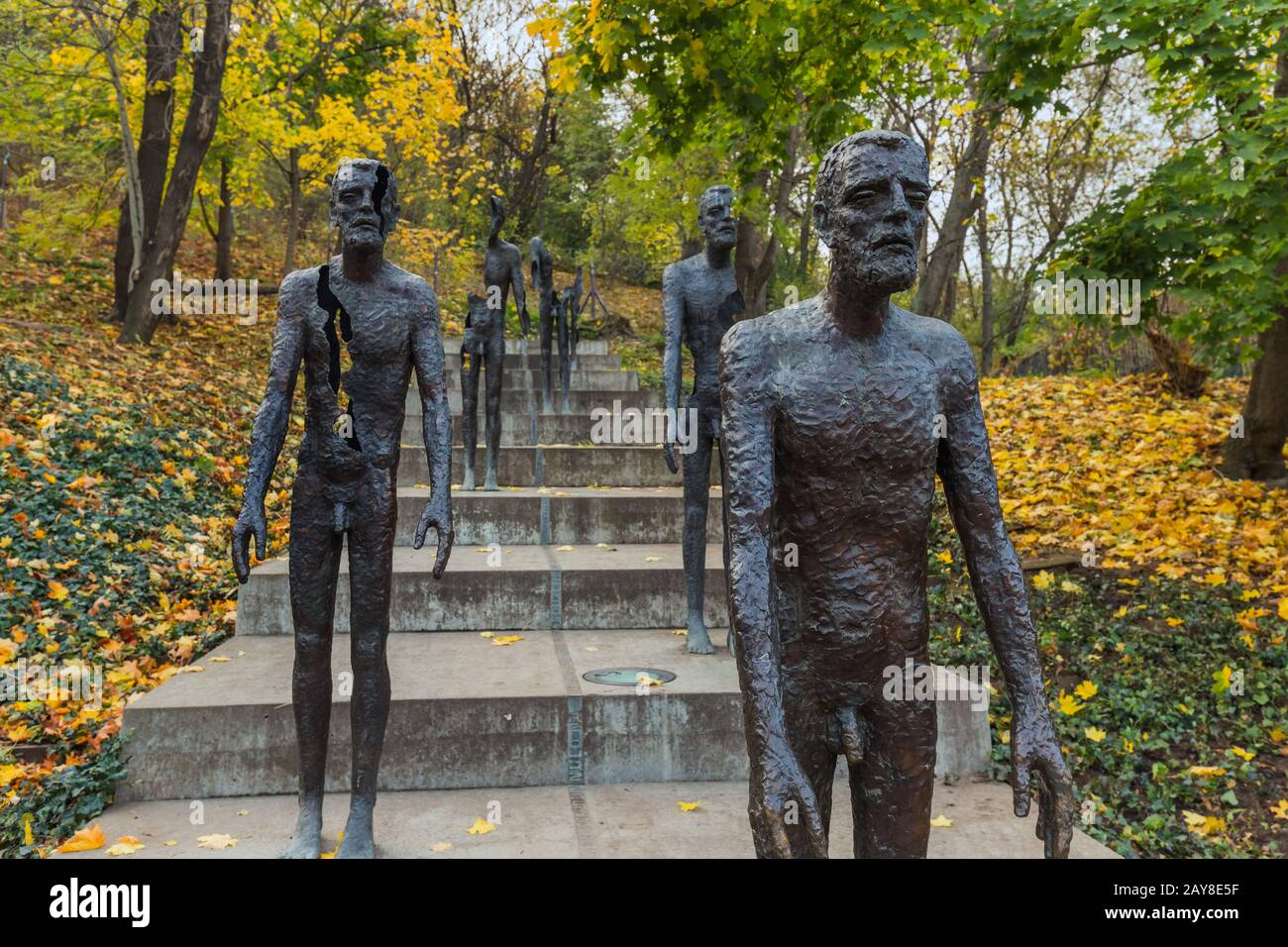 Denkmal für die Opfer des Kommunismus - Prag - Tschechien Stockfoto