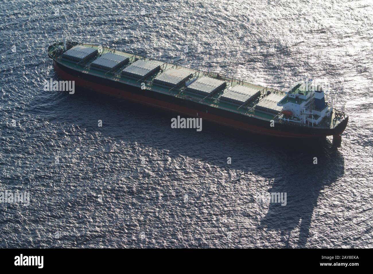 Newcastle Coal Terminal Stockfoto