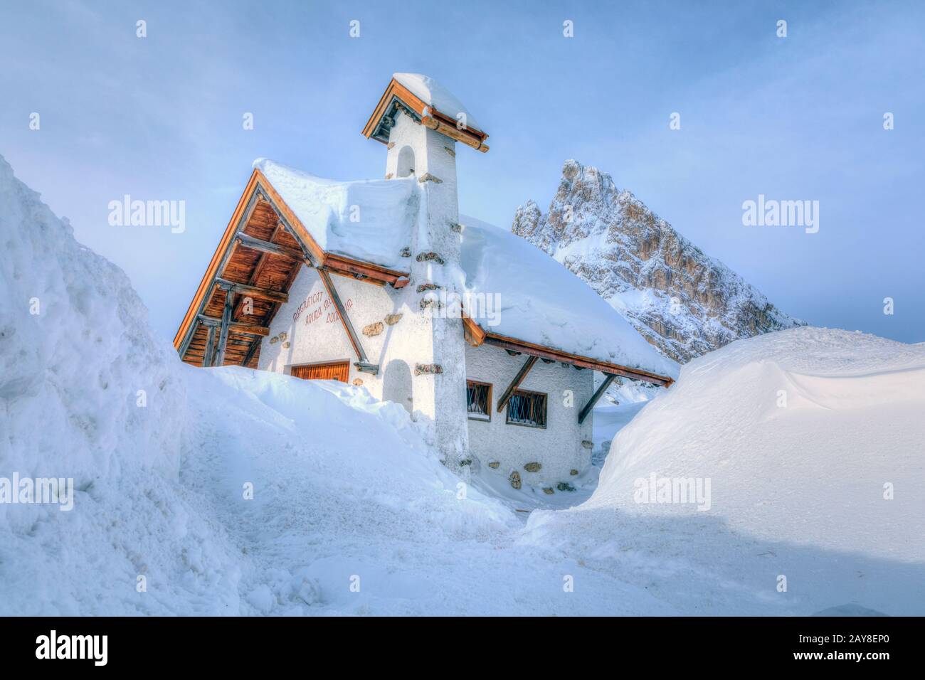 Passo di Falzarego, Cortina d'Ampezzo; Veneto, Belluno, Dolomiten; Italien; Stockfoto