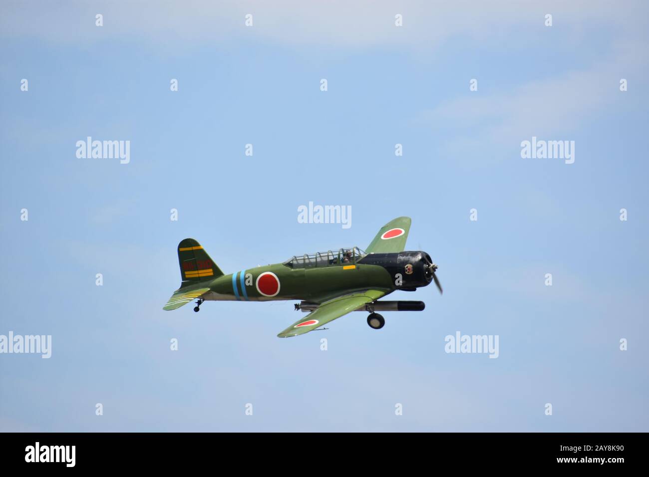 Nakajima B5N auf der Great New England Airshow 2018 auf der Westover Air Reserve Base in Chicopee, Massach Stockfoto