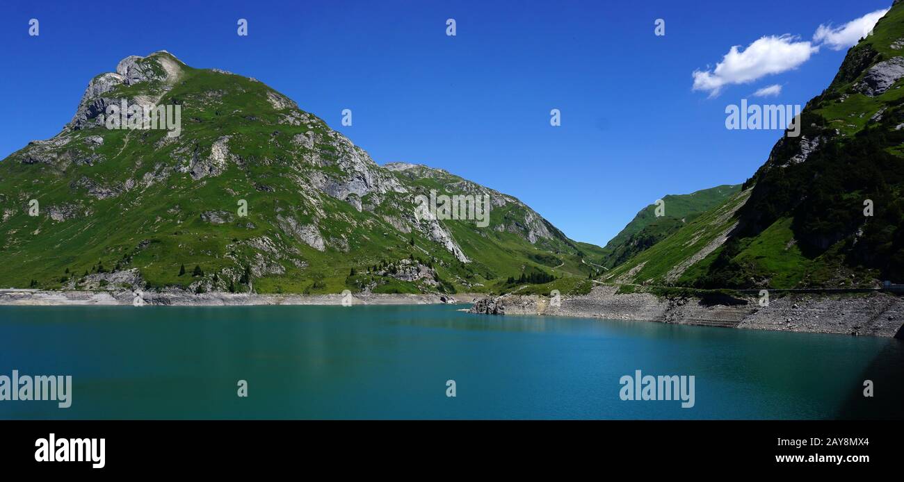 Bergsee, spullersee, Vorarlberg, Österreich, Europa, Stockfoto