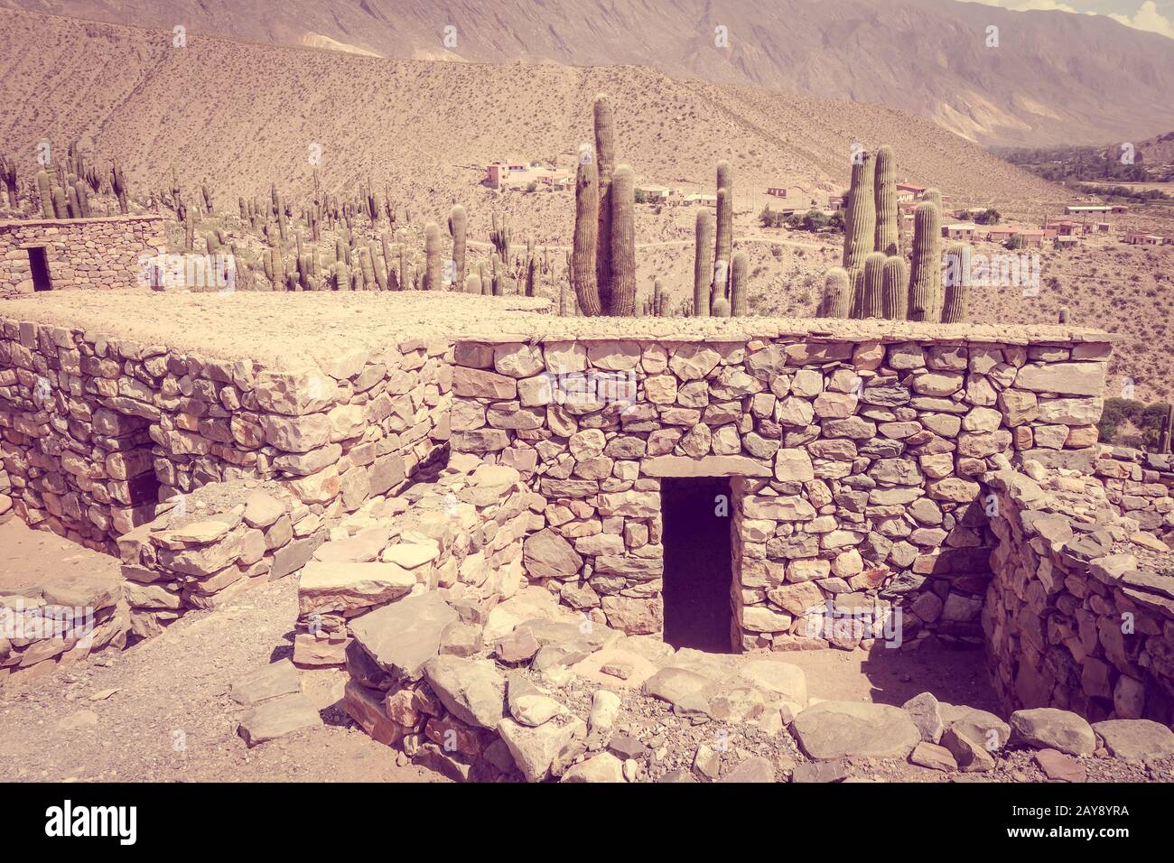 Pukara de Tilcara, Argentinien Stockfoto