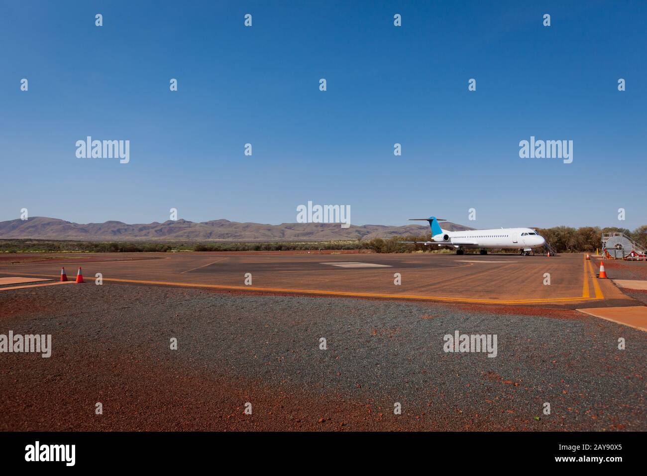 Iron Ore Mine, Pilbara, Western Australia. Stockfoto
