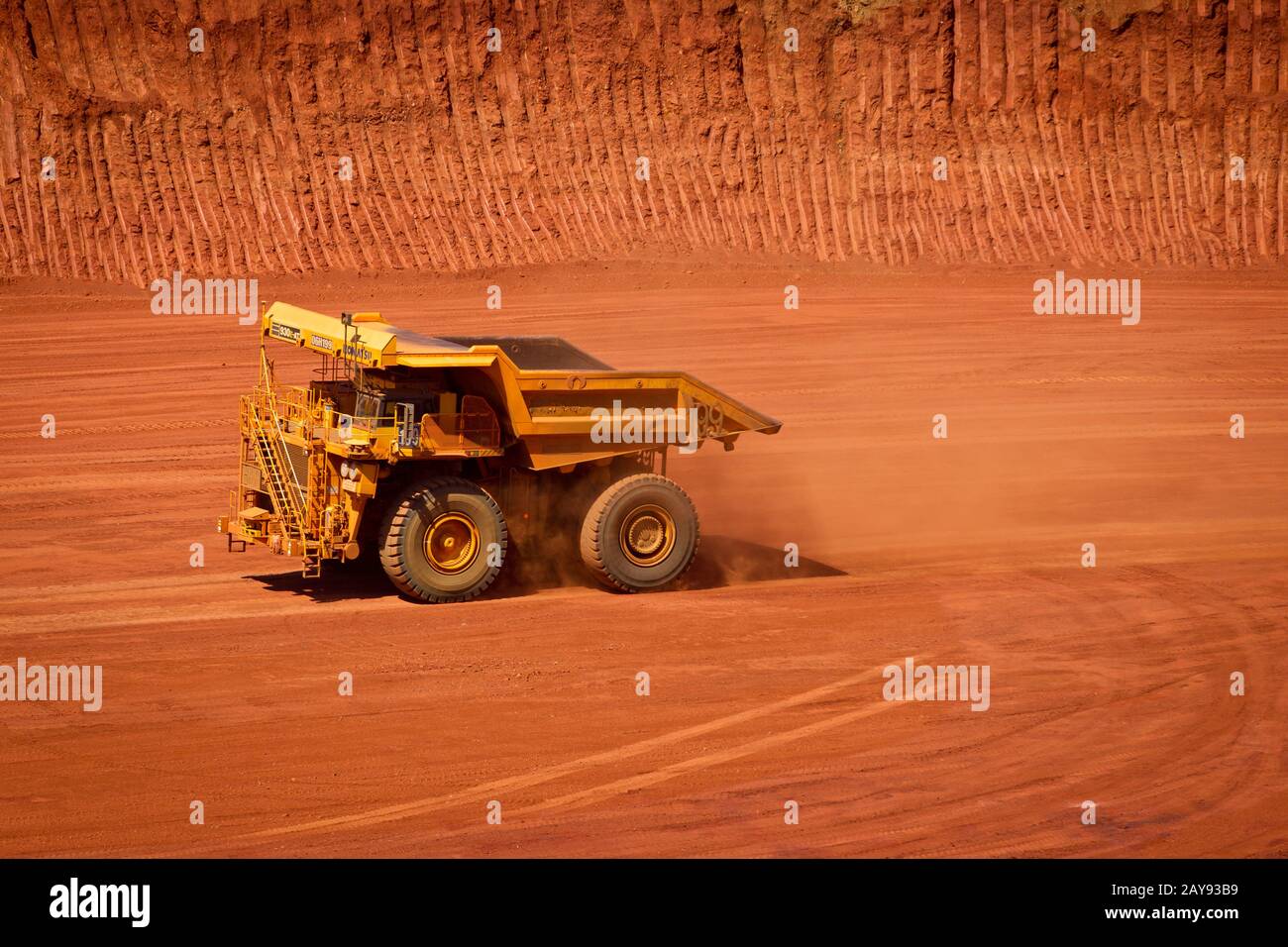 Iron Ore Mine, Pilbara, Western Australia. Stockfoto