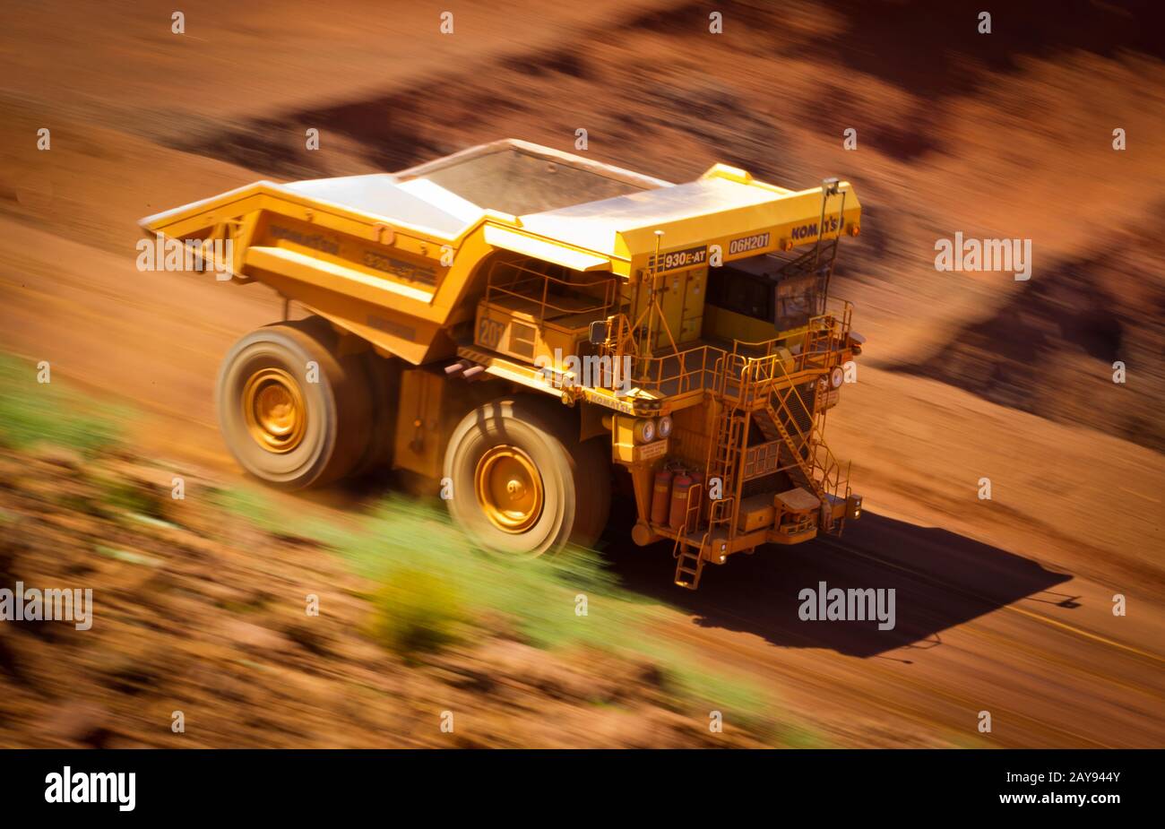 Iron Ore Mine, Pilbara, Western Australia. Stockfoto
