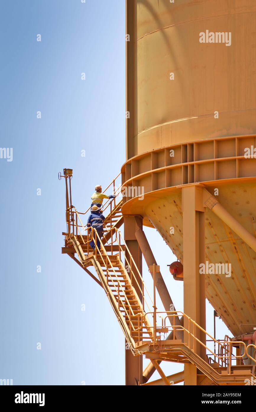 Iron Ore Mine, Pilbara, Western Australia. Stockfoto