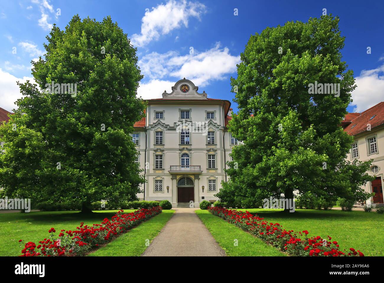 Bad Würzach ist eine Stadt in Deutschland mit vielen historischen Sehenswürdigkeiten Stockfoto