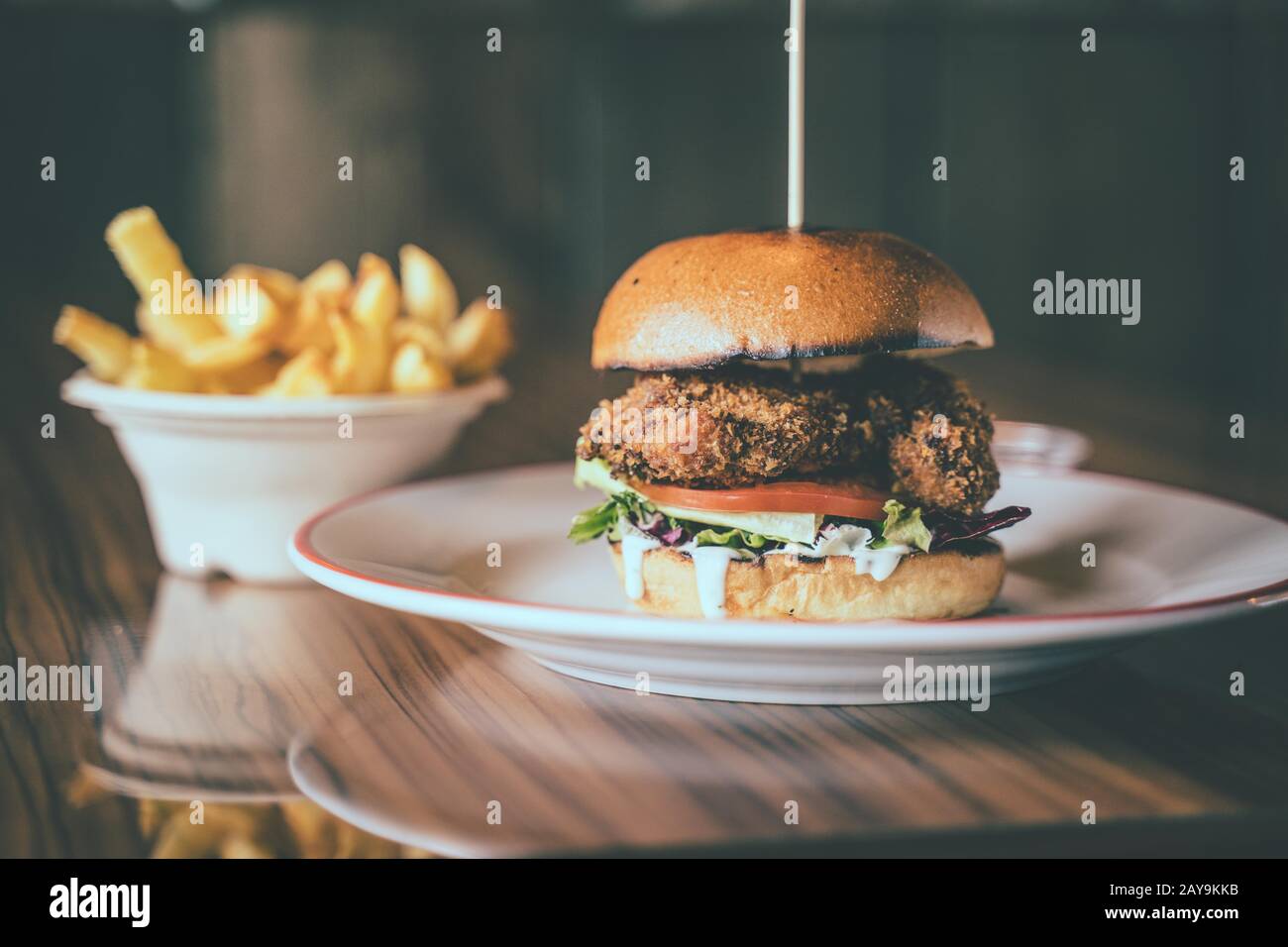 Lebensmittelfotograf in Dublin. Lebensmittelfotografie in Irland Stockfoto