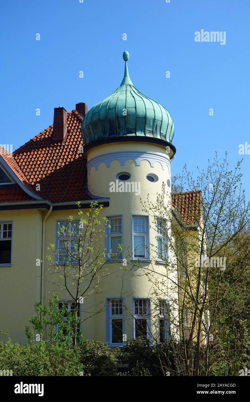 Luxushaus in vechta, deutschland Stockfoto