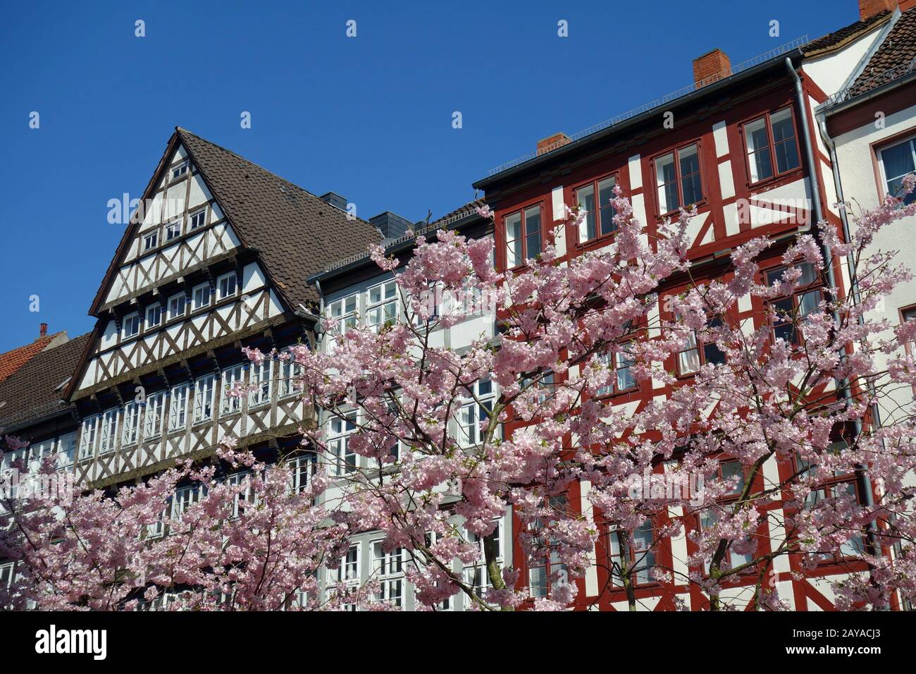 Historische Altstadt von Hannover Stockfoto