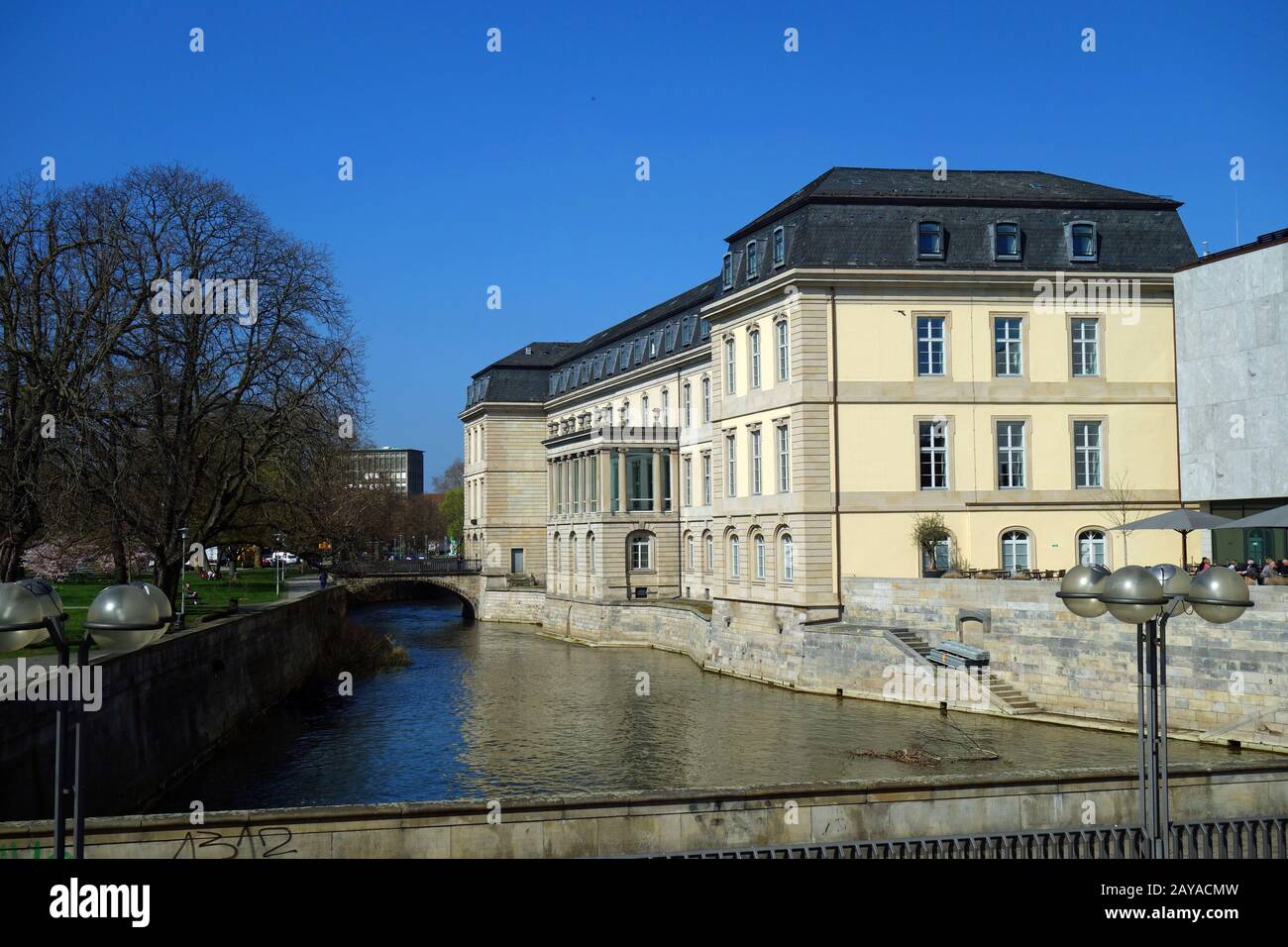 Schloss leine in hannover Stockfoto