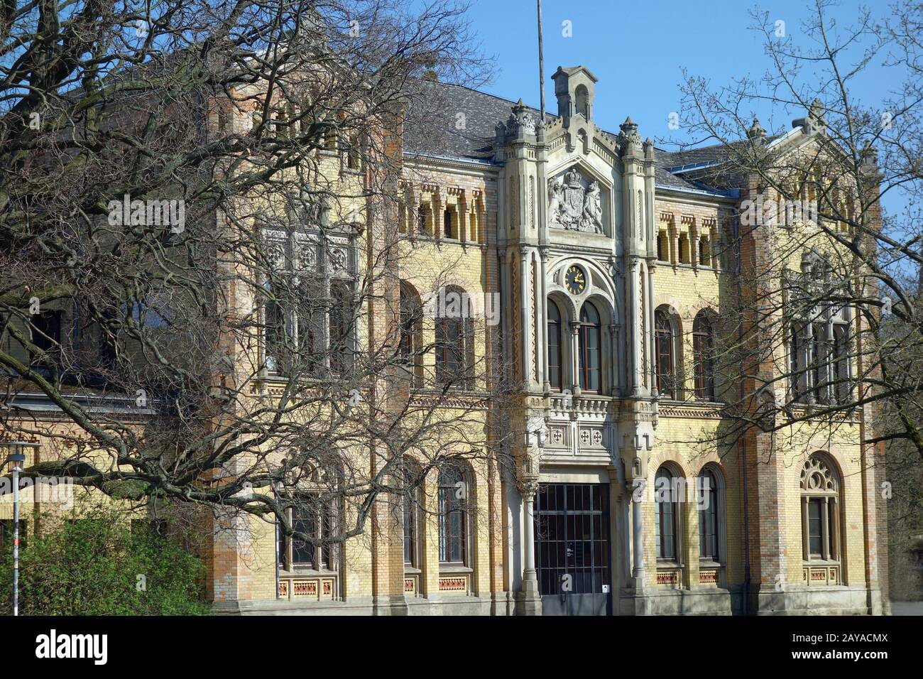 Die Gottfried-Wilhelm-Z-Universität Hannover Stockfoto