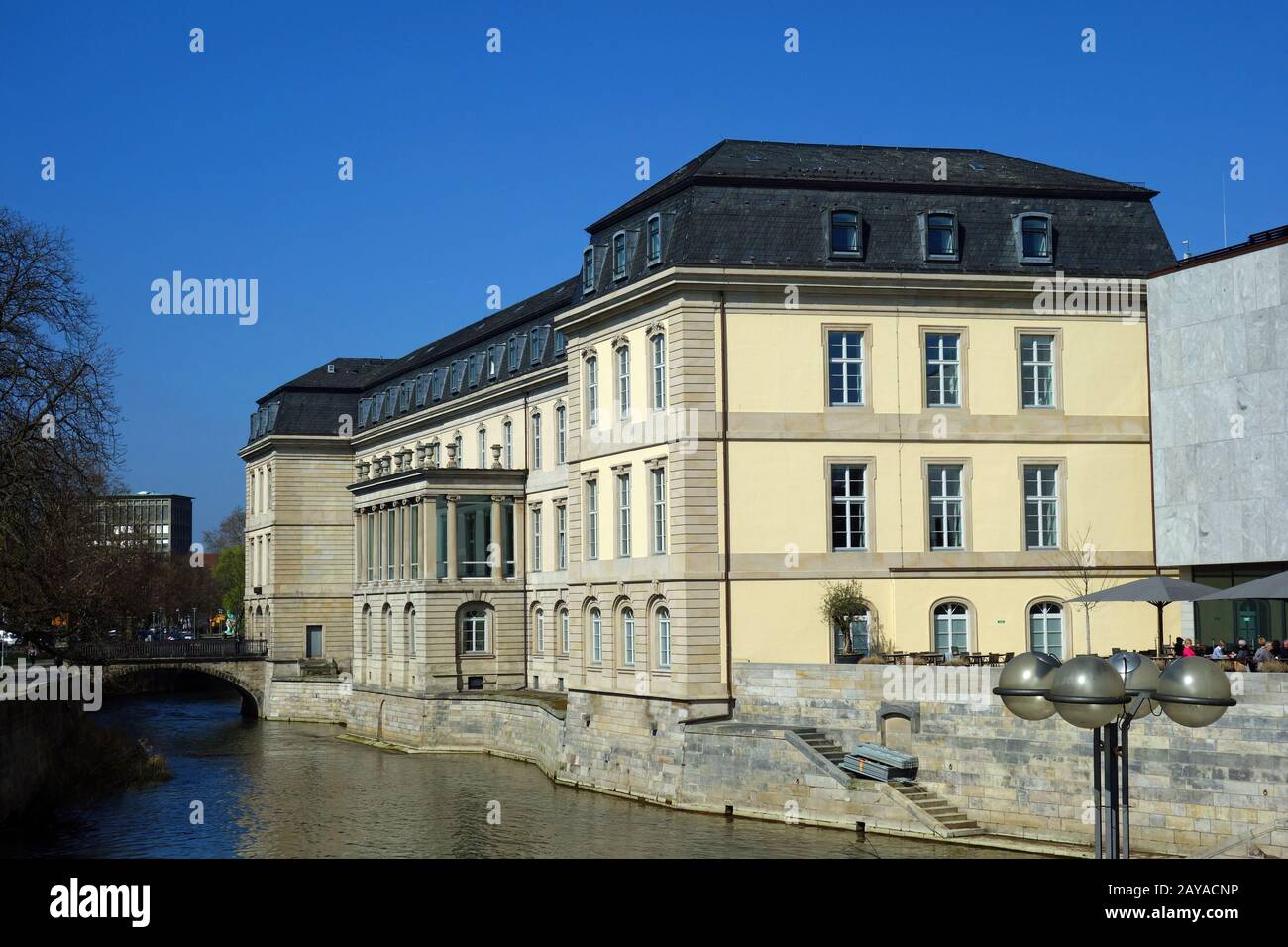 Schloss leine in hannover Stockfoto