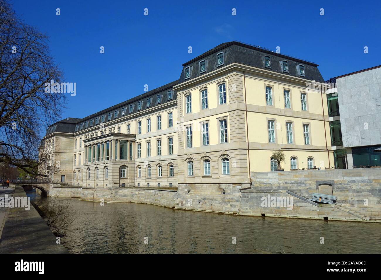 Schloss leine in hannover Stockfoto