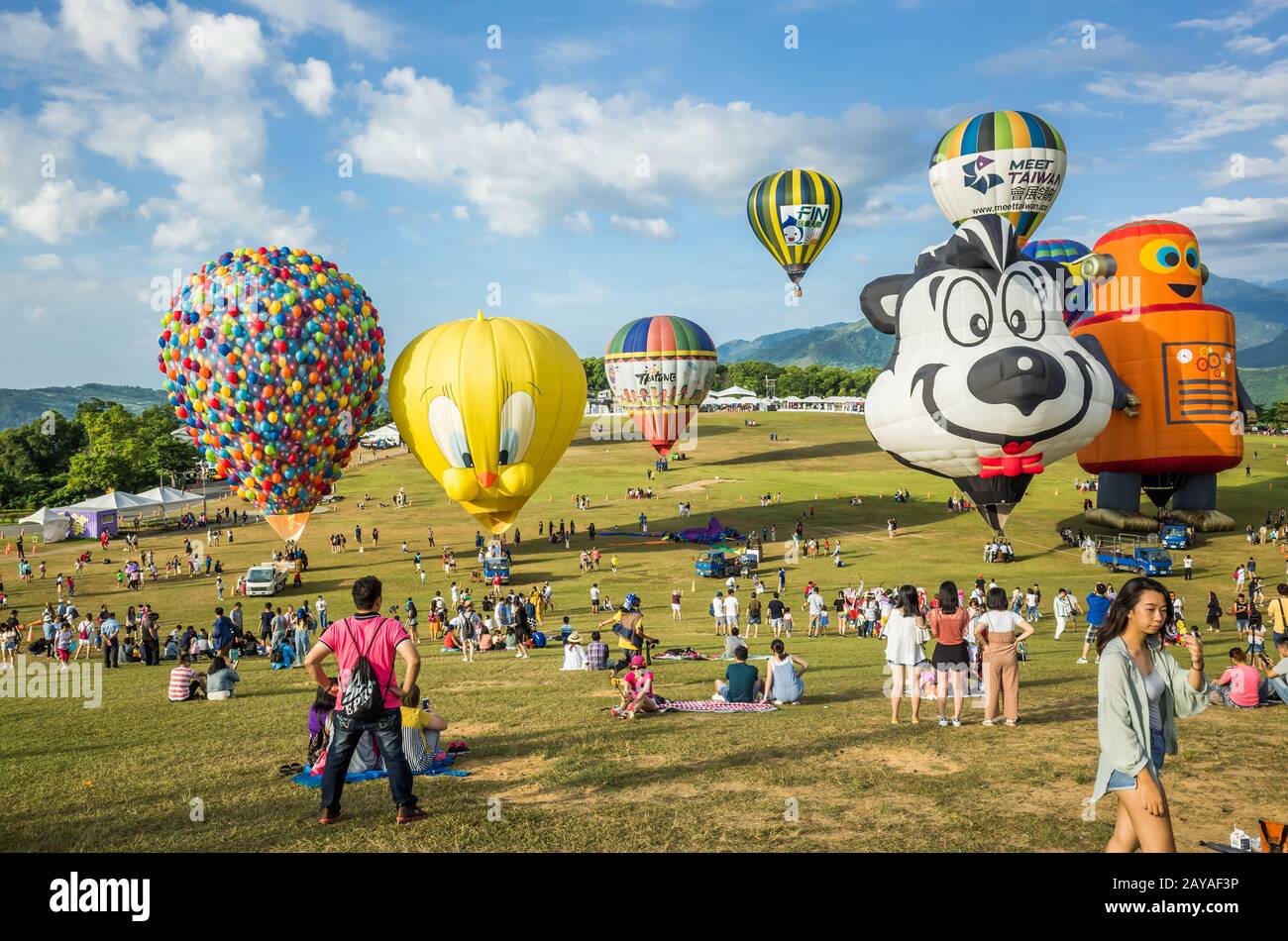 Taiwan internationales ballonfestival Fotos und Bildmaterial in hoher