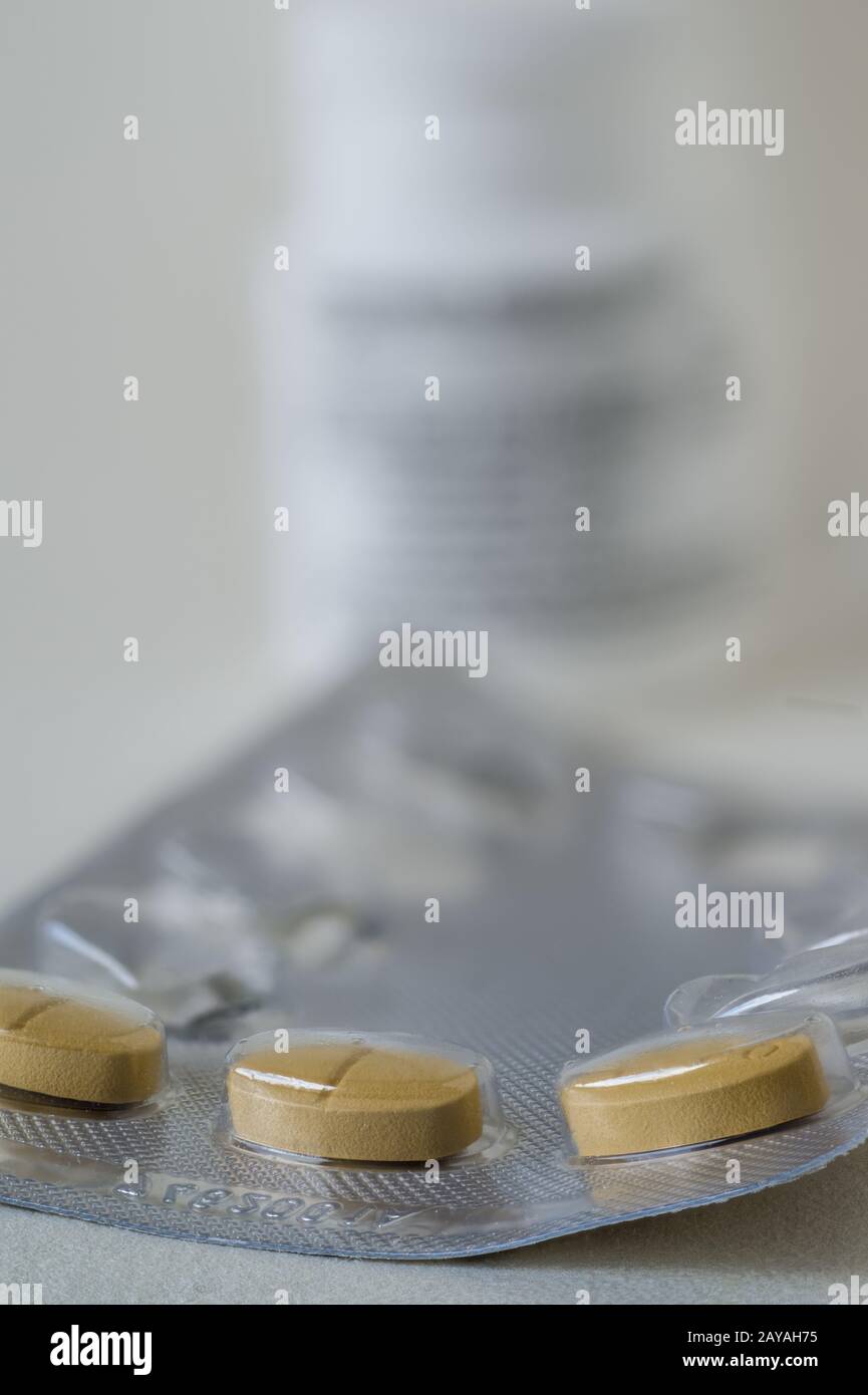 Tadalafil generisch, Behandlung der erektilen Dysfunktion Stockfoto