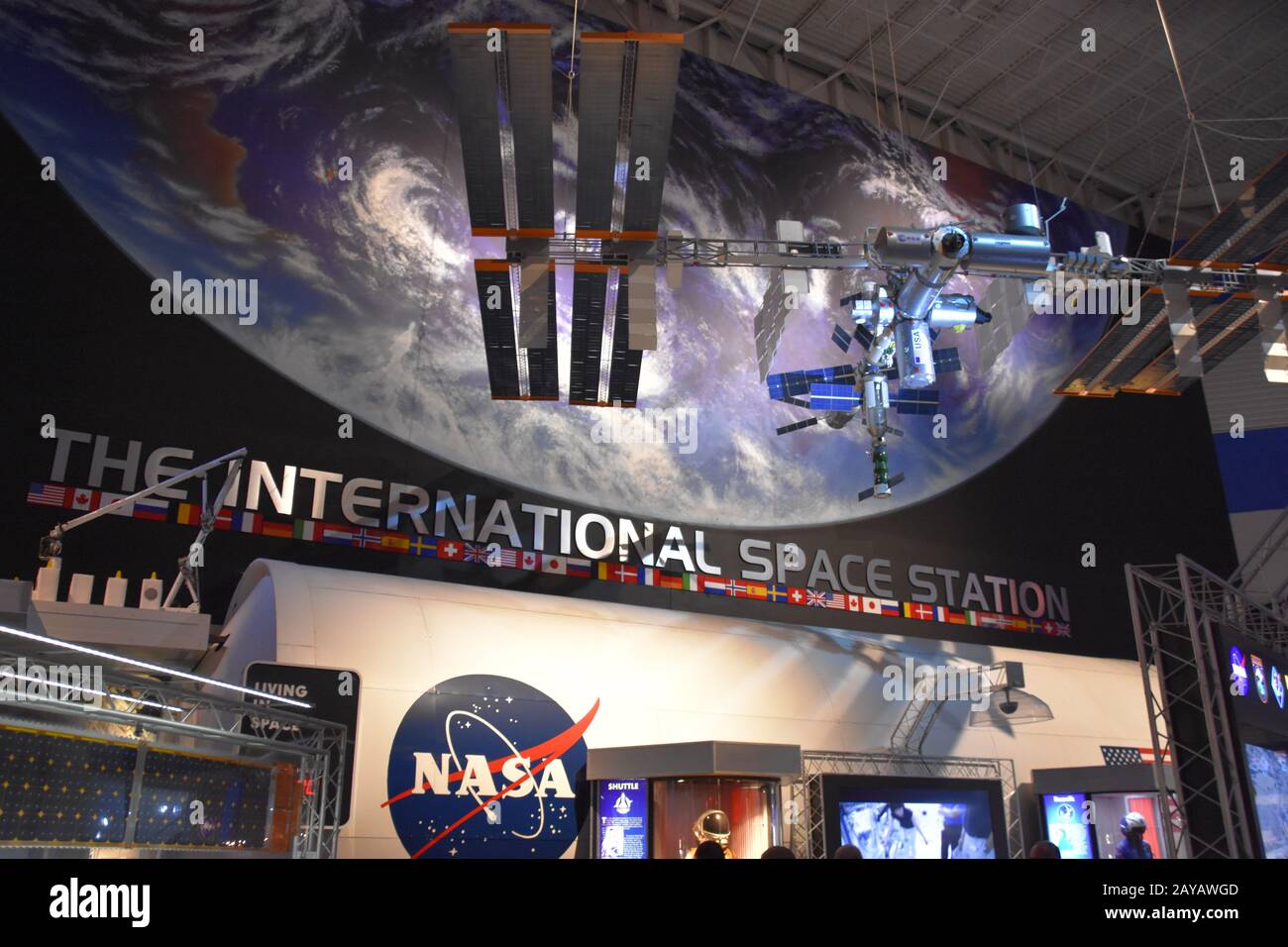 Space Center in Houston, Texas Stockfoto