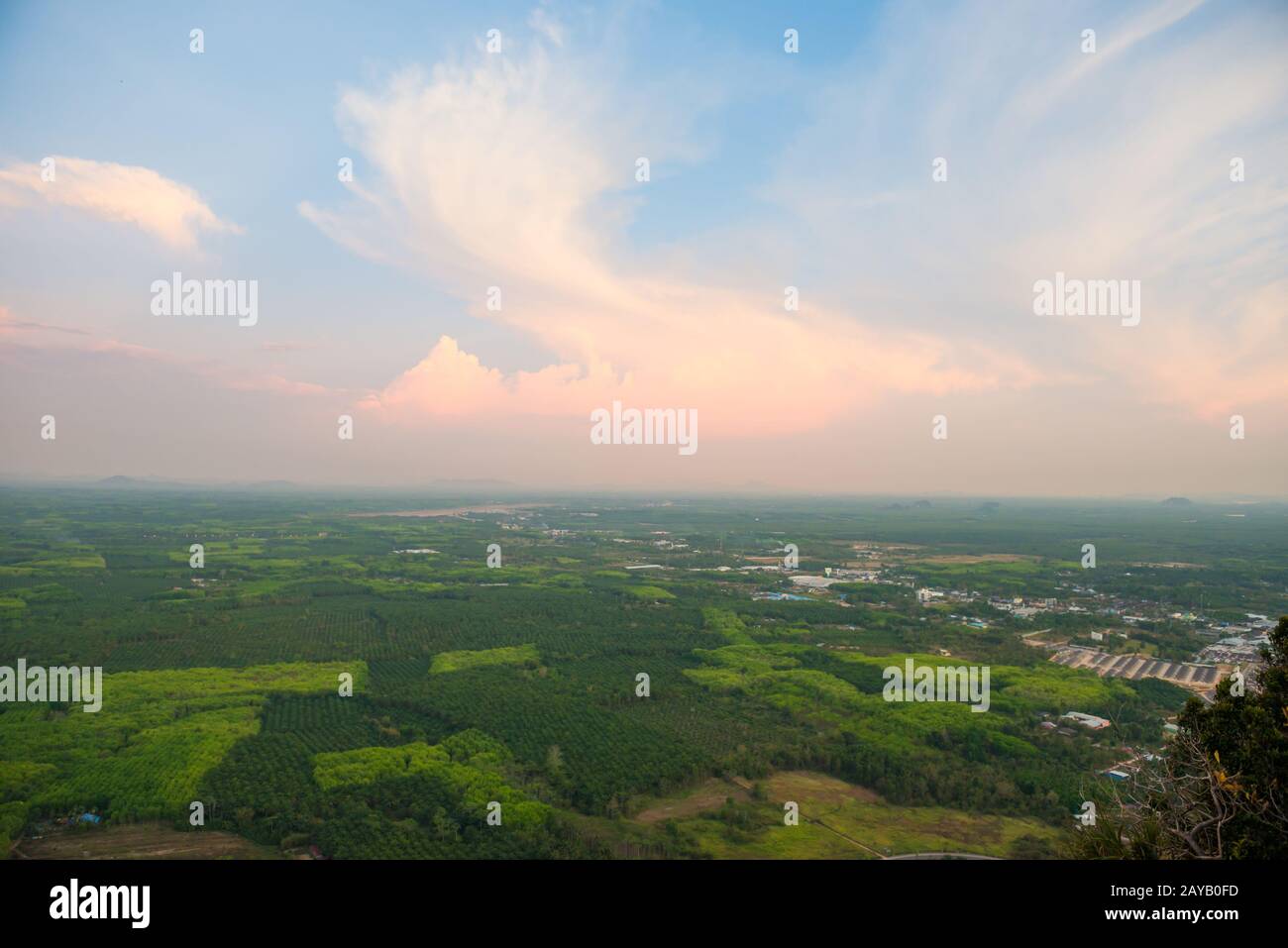 Landschaft südostasiens Stockfoto