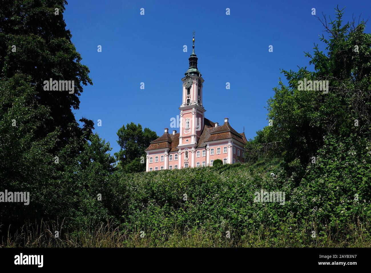 Wallfahrtskirche birnau am Bodensee, Deutschland Stockfoto