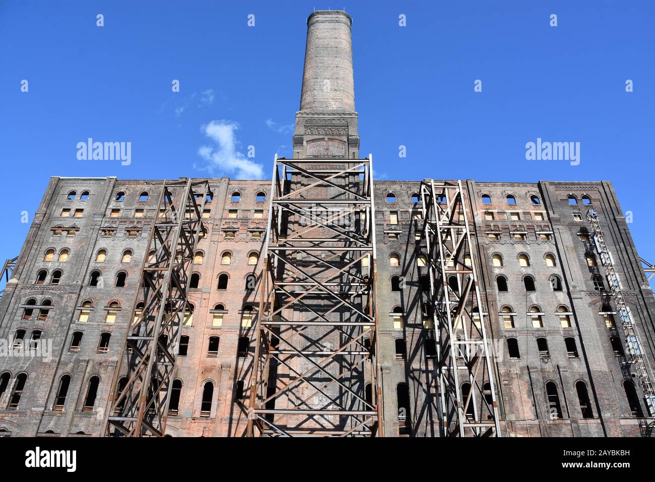Domino-Zuckerraffinerie in Brooklyn, New York Stockfoto