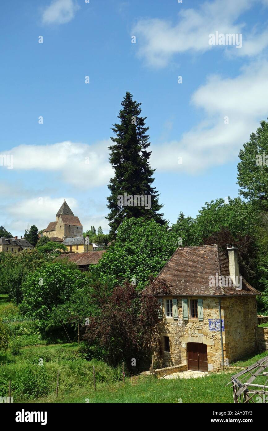 Das neue aquitanien calviac in perigord Stockfoto