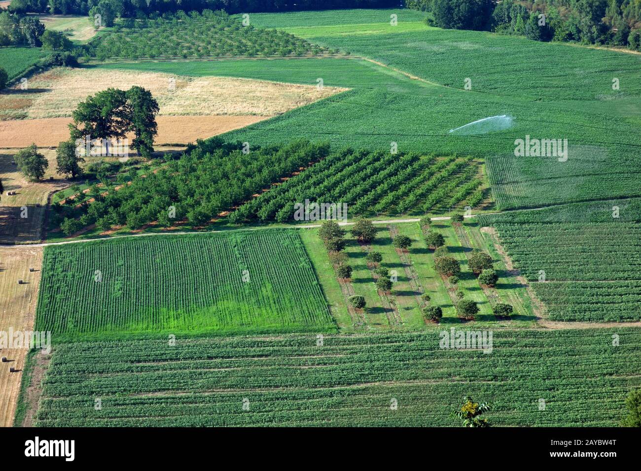 domme in der dordogne, frankreich Stockfoto