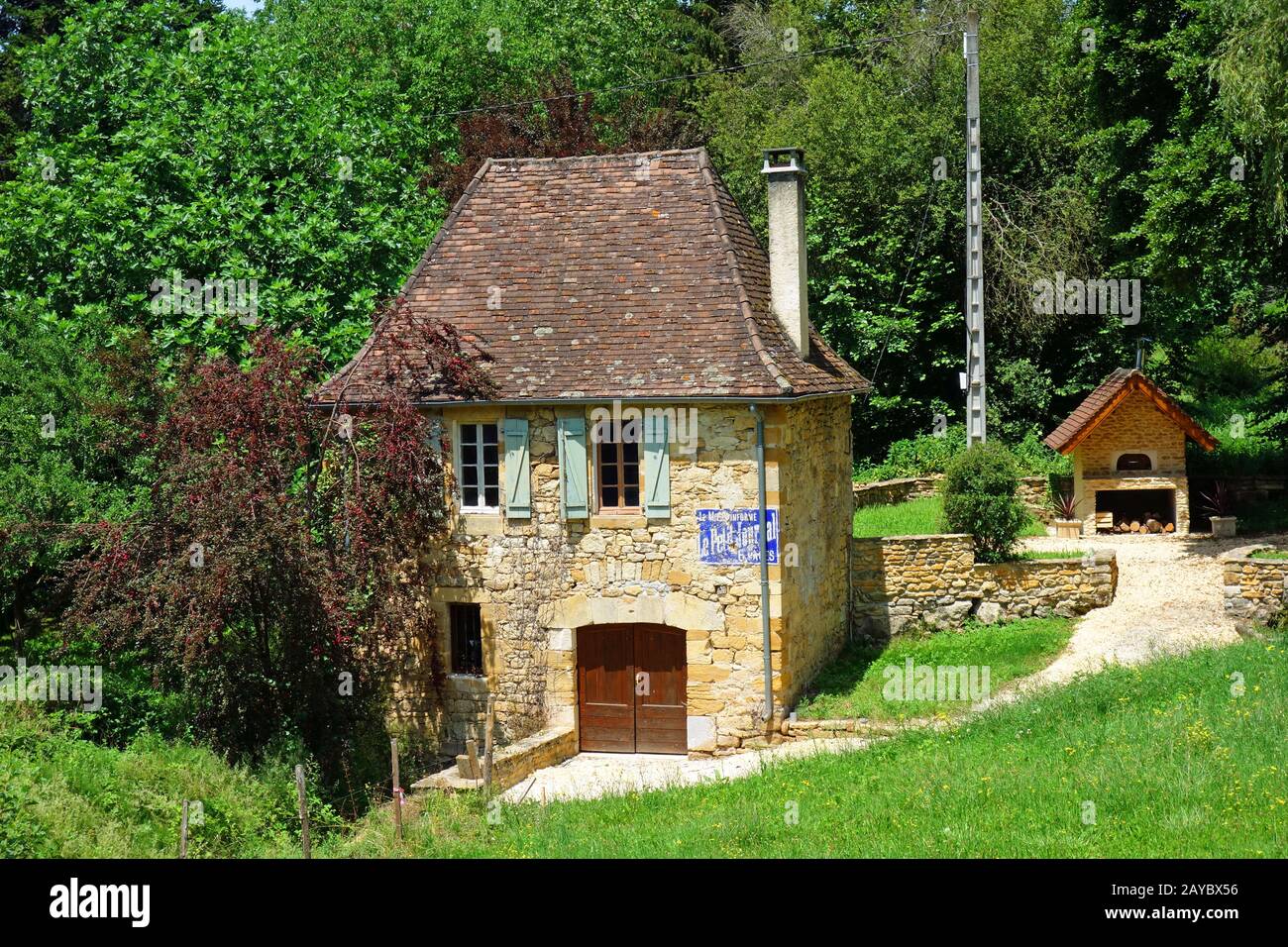 Das neue aquitanien calviac in perigord Stockfoto