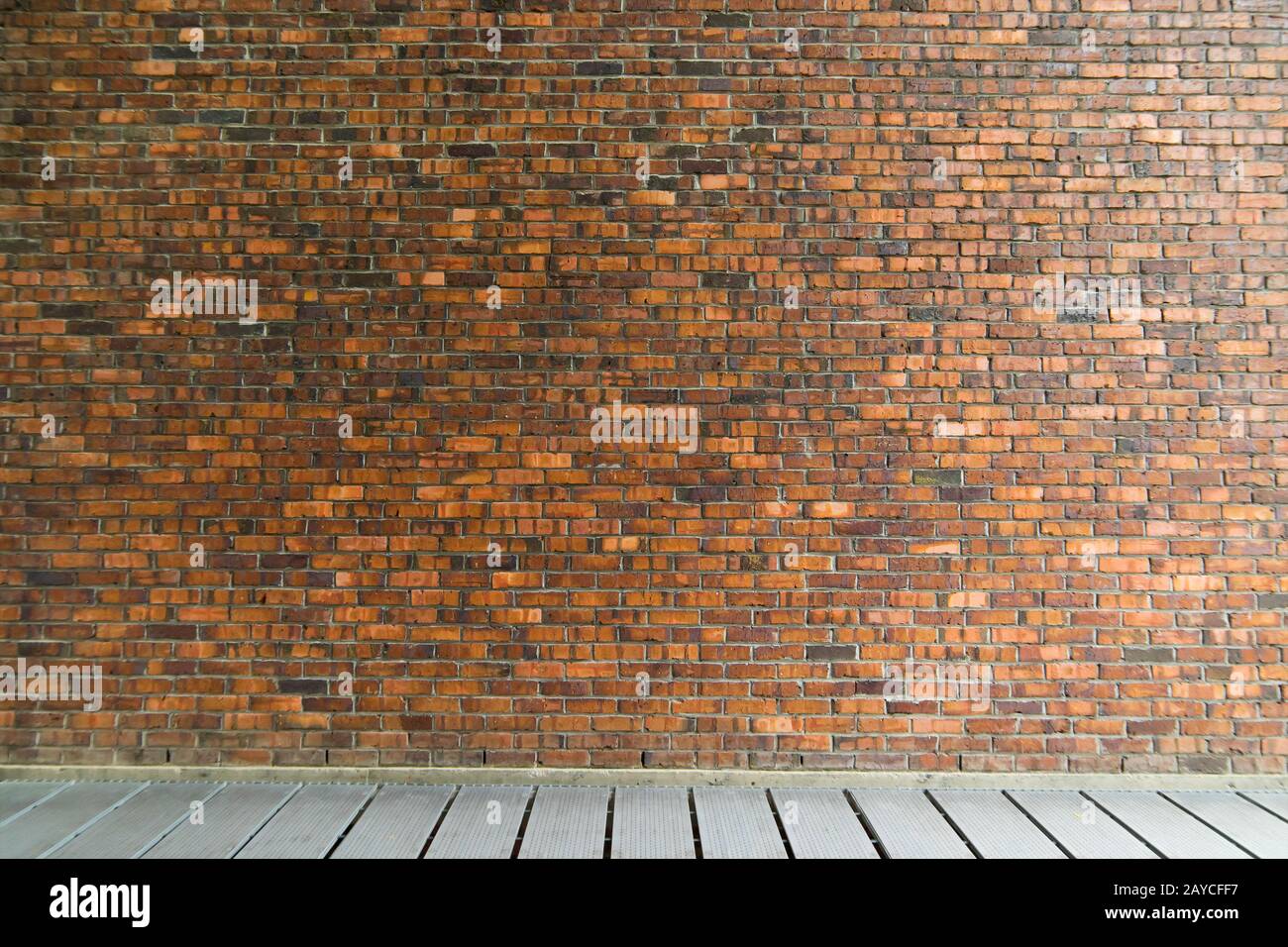 Vintage Ziegelmauer Stockfoto