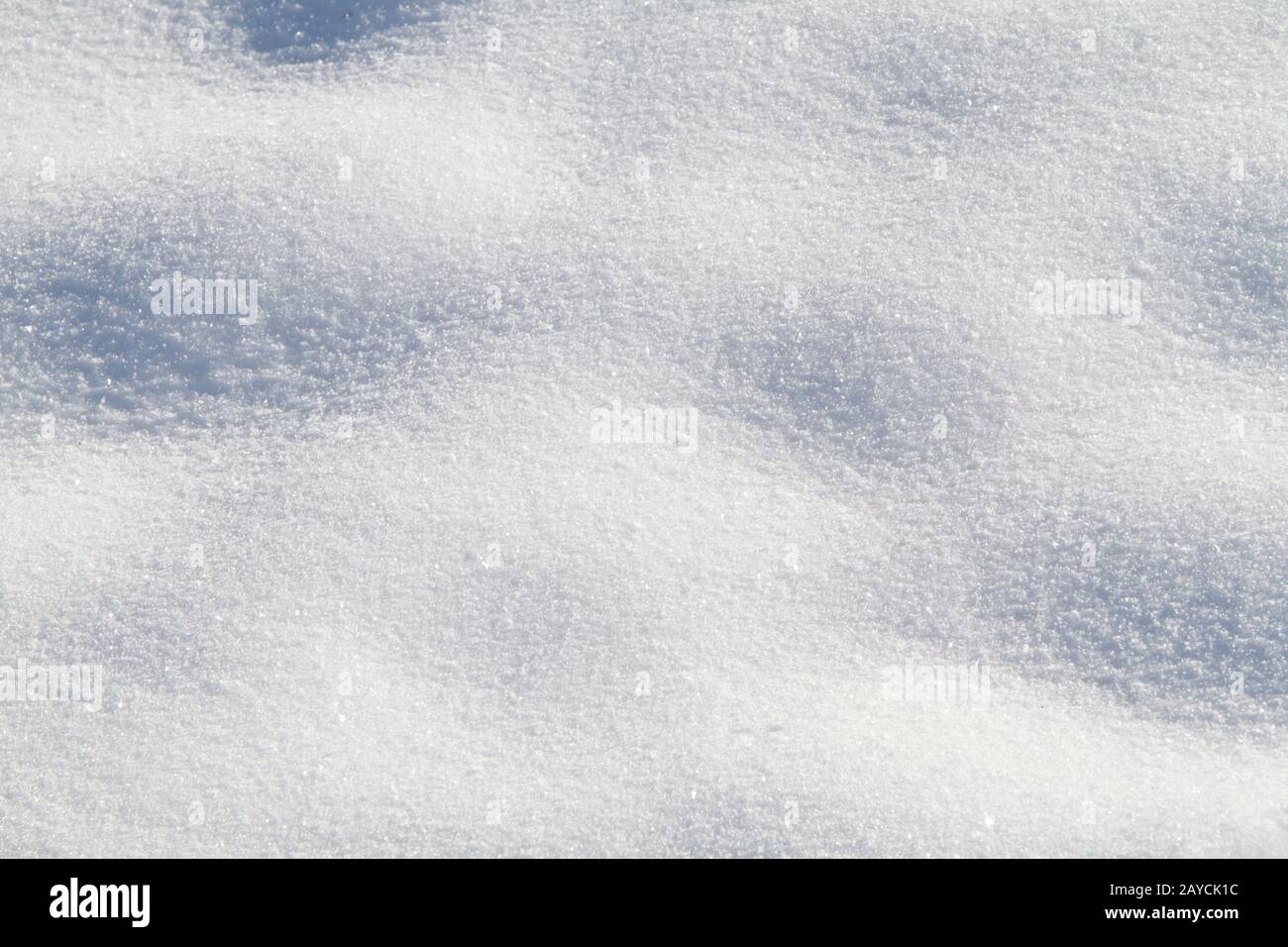 Ein Schnee Hintergrund Nahaufnahme Stockfoto